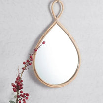 Miroir bambou vintage