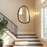 cadre miroir en bois