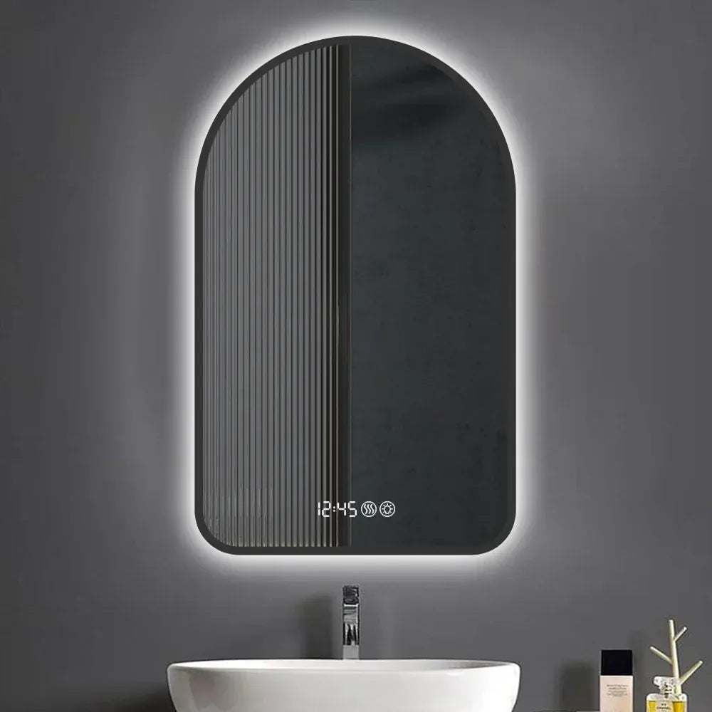 grand miroir arche salle de bain