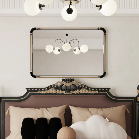 grand miroir mural vintage