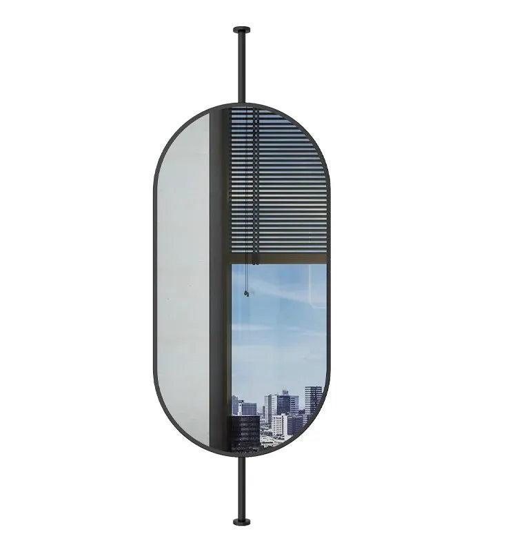 grand miroir ovale led
