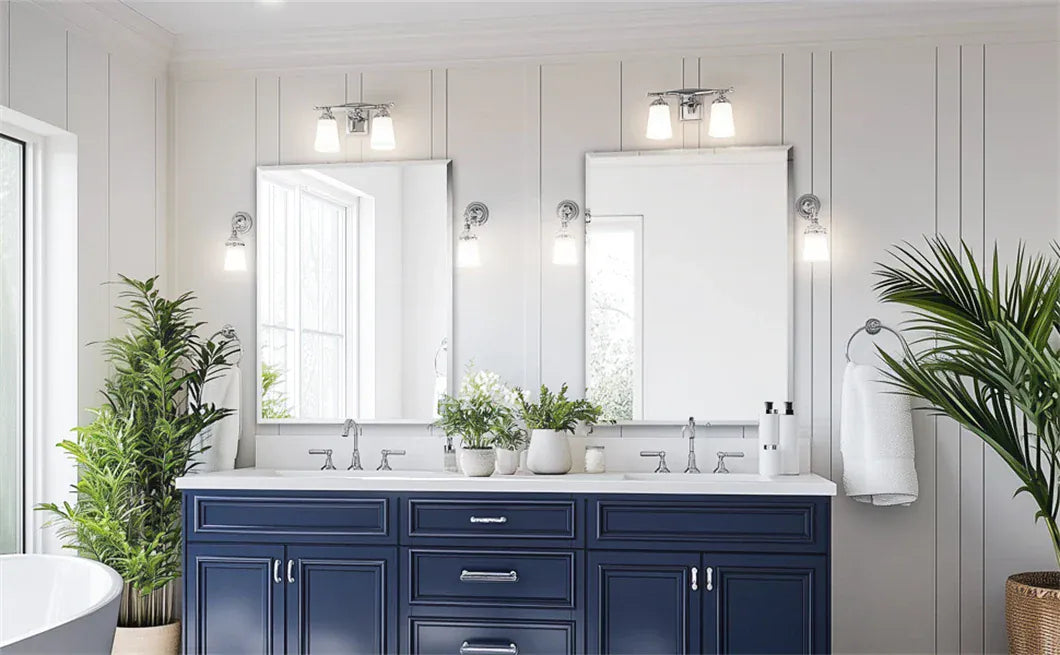 grand miroir rectangulaire biseauté 