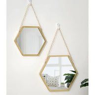 lot miroir hexagonal