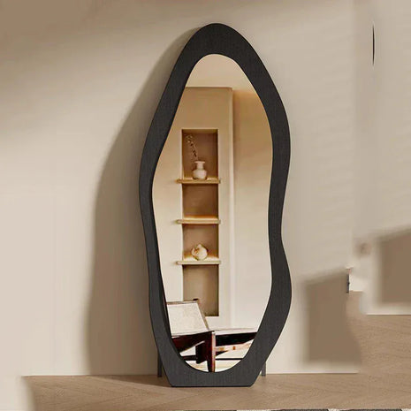 miroir asymétrique noir