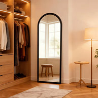 miroir bois arche