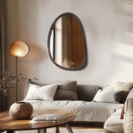 miroir bois organique