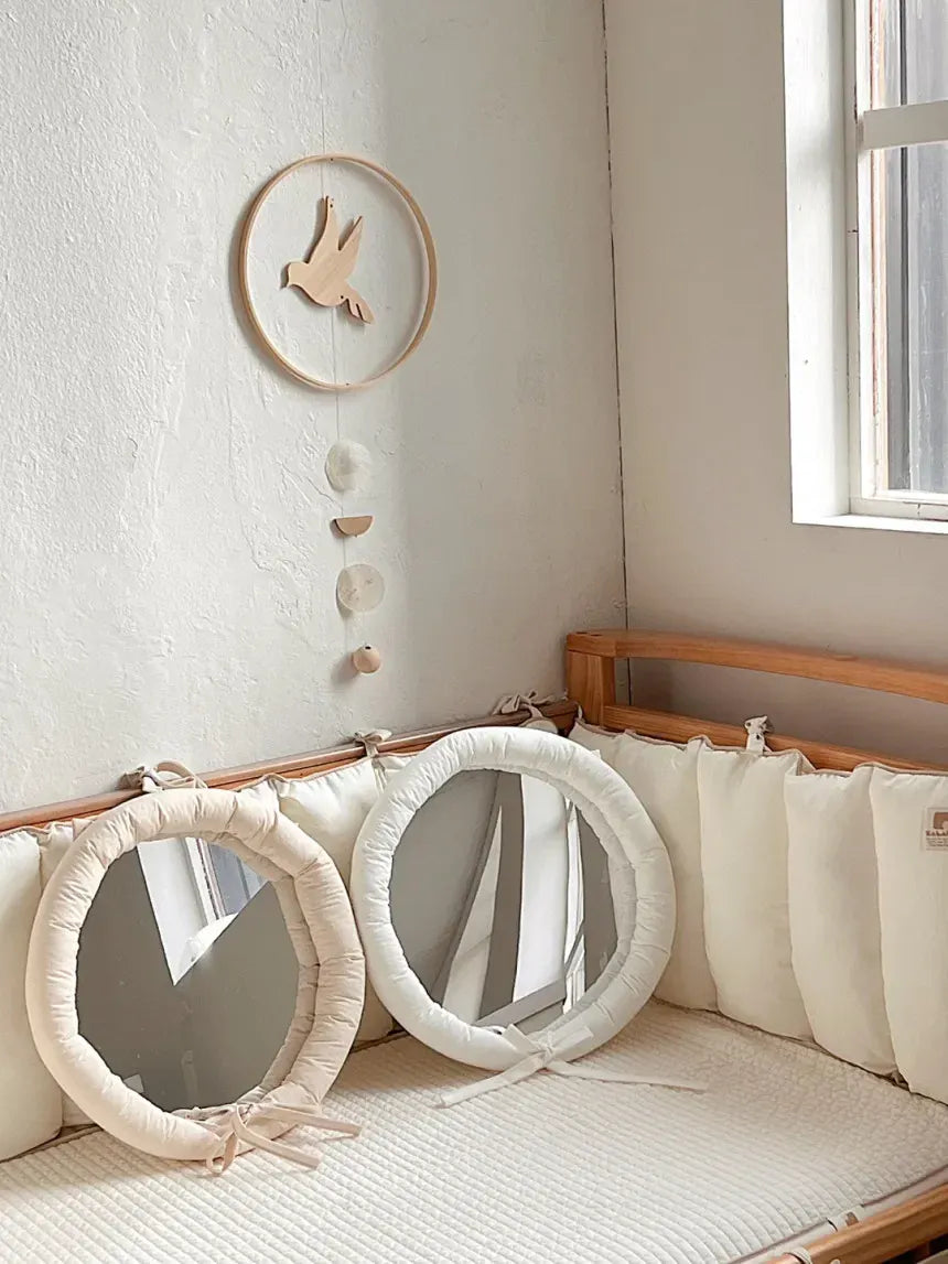 miroir de poche tissu