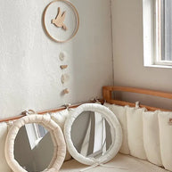 miroir de poche tissu