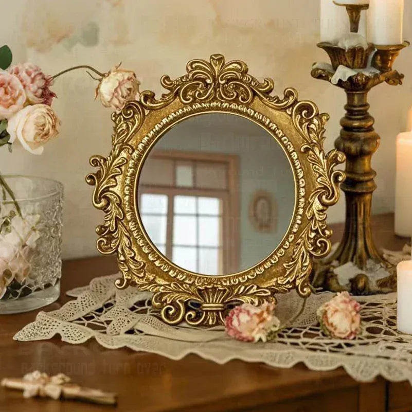 miroir doré baroque