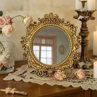 miroir doré baroque