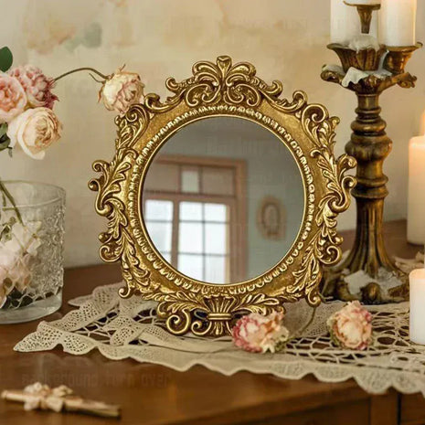 miroir doré baroque