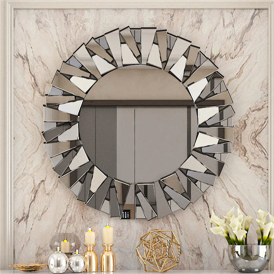 miroir en verre design