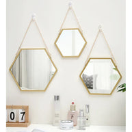 miroir hexagonal