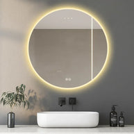miroir led 80 cm rond