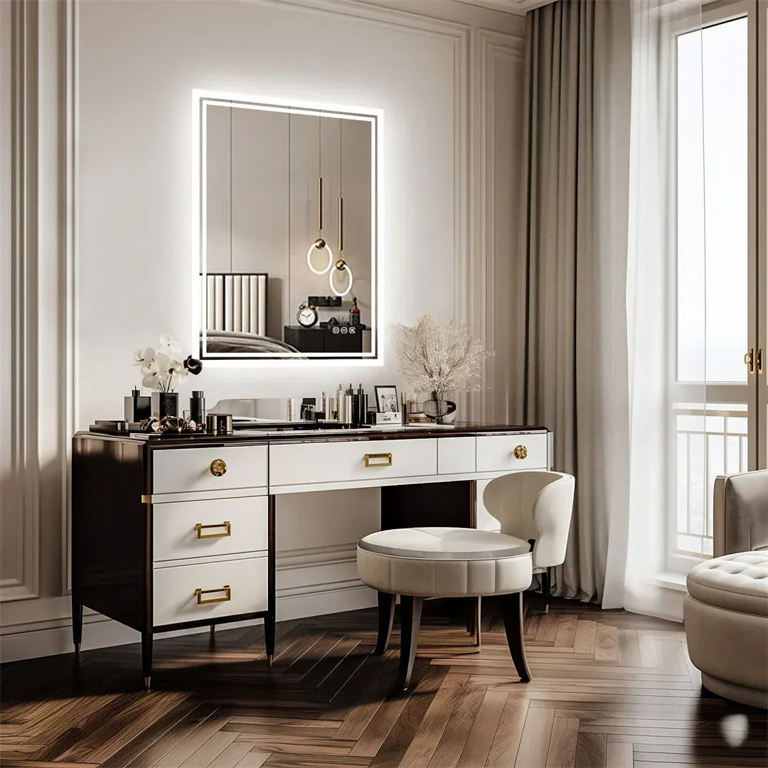 miroir lumineux tactile