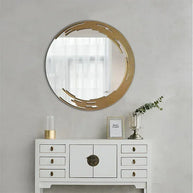 miroir mural rond design