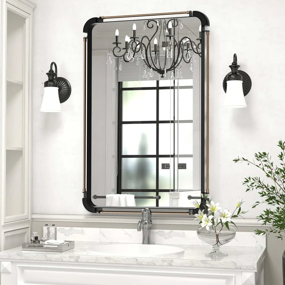 miroir mural vintage