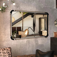 miroir mural vintage salon