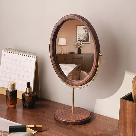 miroir rotatif salle de bain