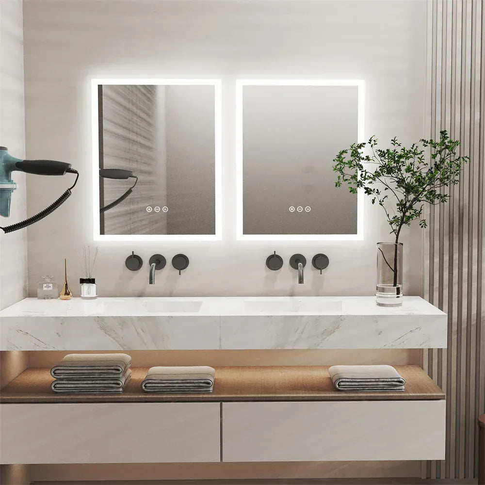 miroir salle de bain led tactile