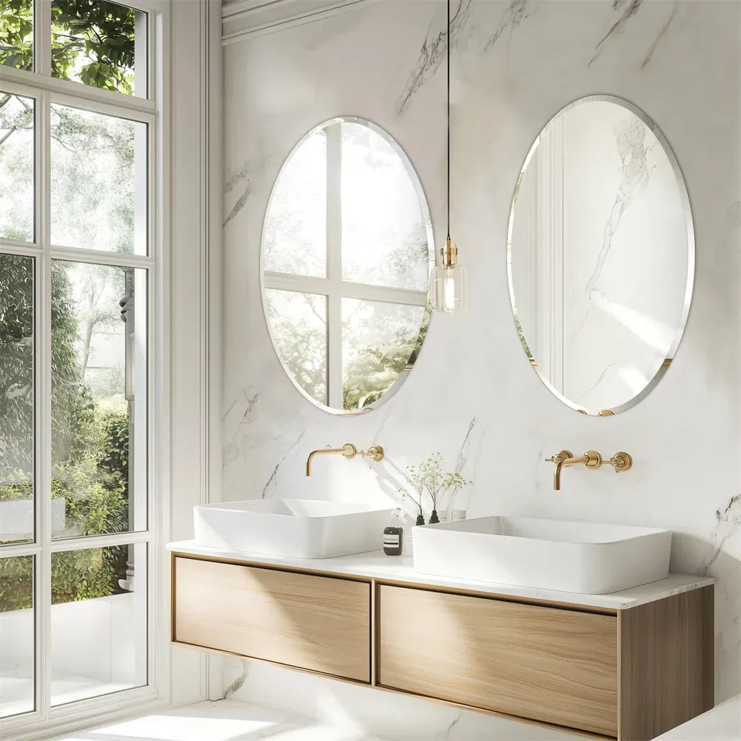 miroir salle de bain sans cadre