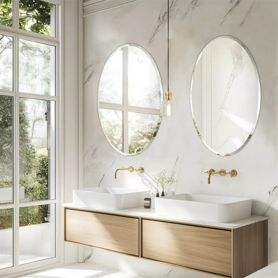 miroir salle de bain sans cadre