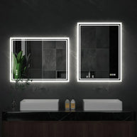 miroir tactile led pour salle de bain