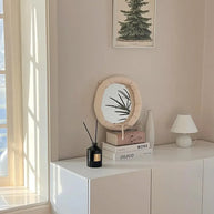 miroir tissu de poche