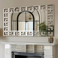 miroir venitien cheminee